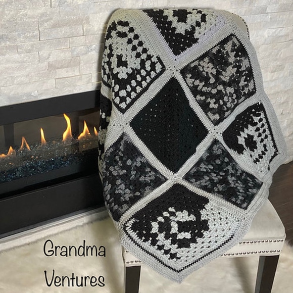 Grandma Ventures Other - Lap Afghan Crocheted Handmade New